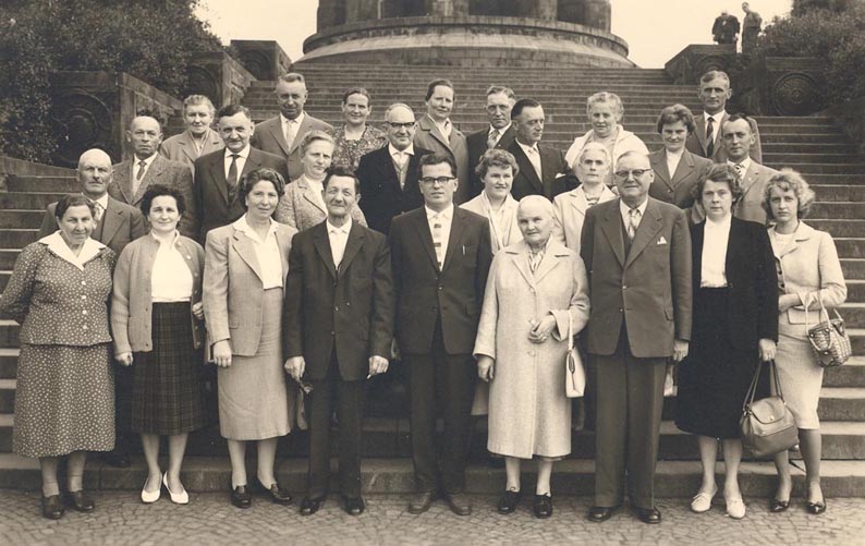 Wüstener am Hermannsdenkmal