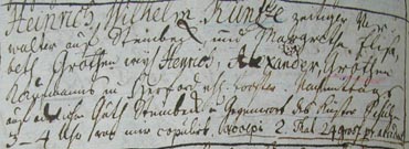 Hochzeit Verwalter auf Steinbeck